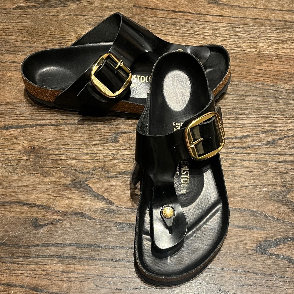 Birkenstock Gizeh Big Buckle High Shine Women’s Sandal